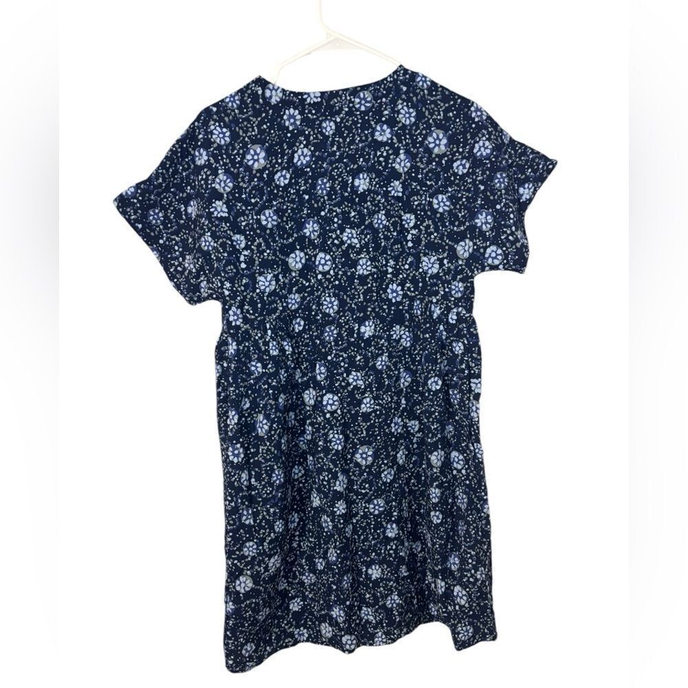 Madewell Button-Front V-Neck Mini Dress Size Small - Picture 6 of 11